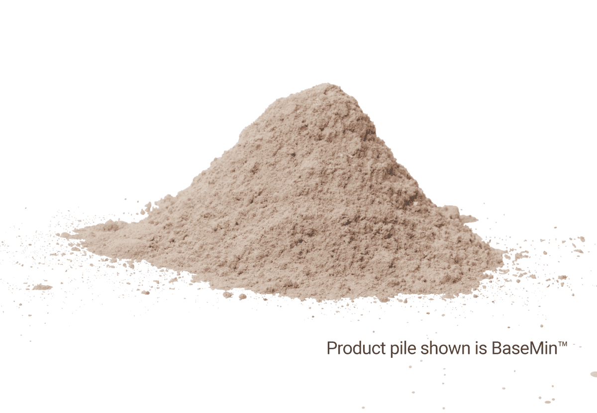 Product pile of BaseMin.