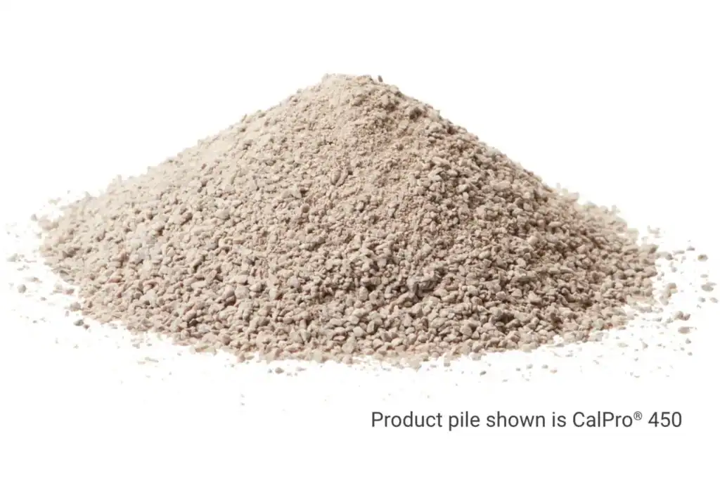 Product pile of CalPro 450.