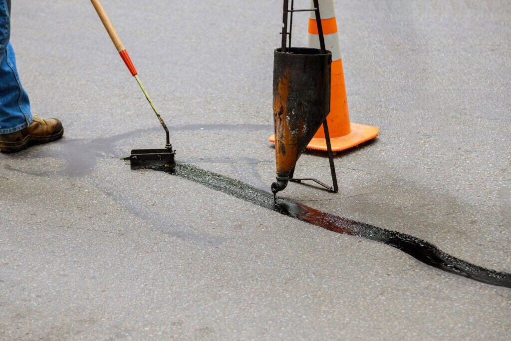 Calcium Carbonate and Dolomite for Asphalt Repair