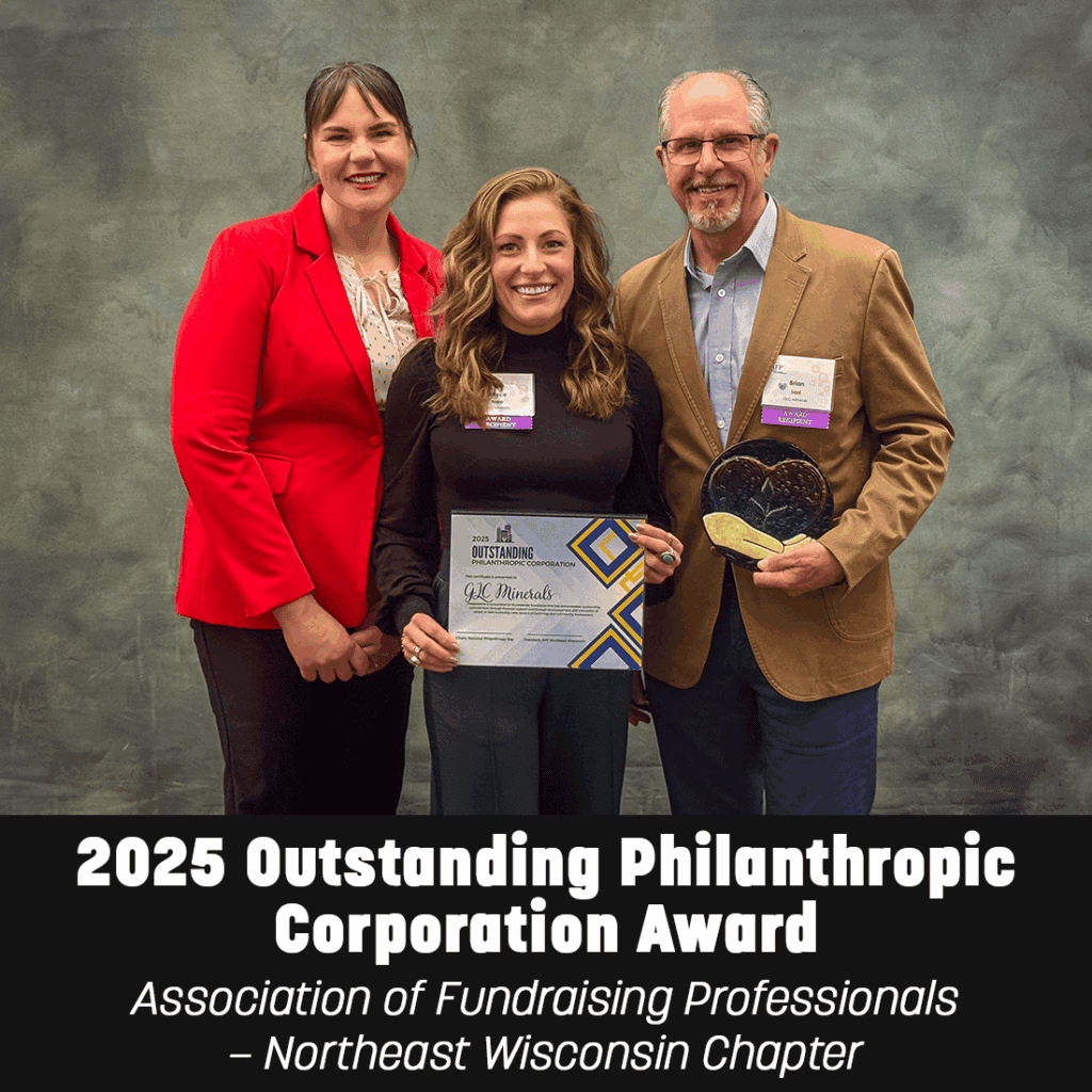 GLC Minerals was recently honored with the 2025 Outstanding Philanthropic Corporation Award